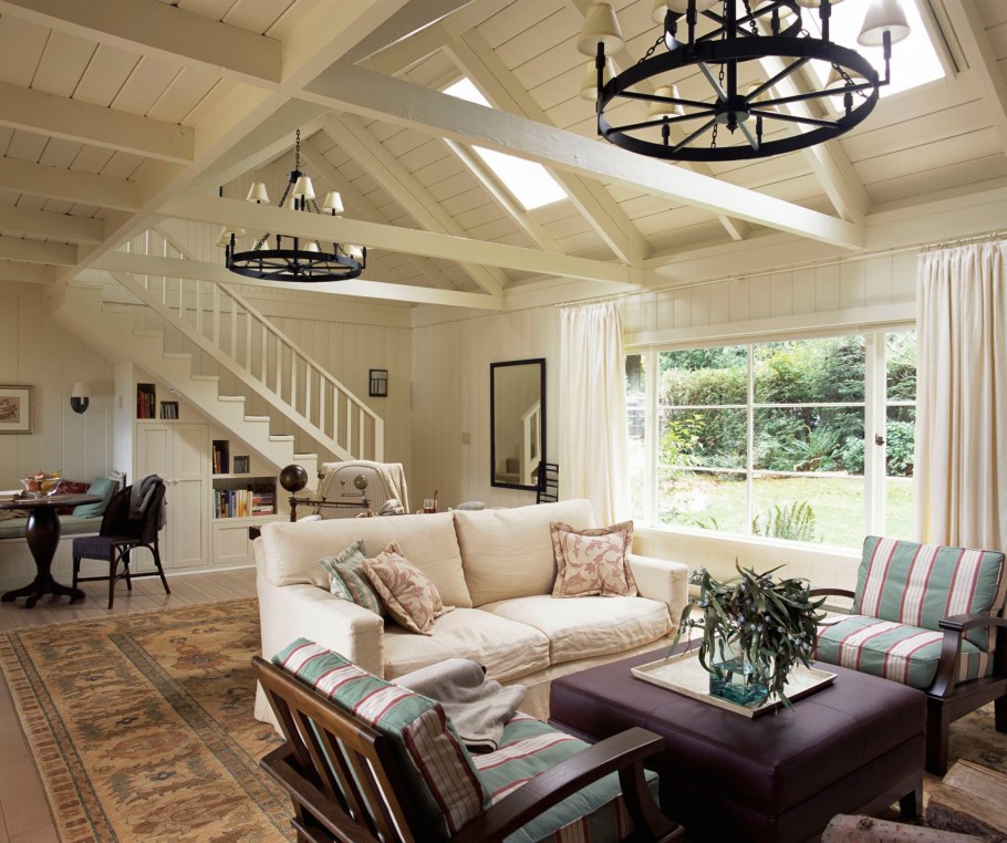 Уютные гостиные в частном доме