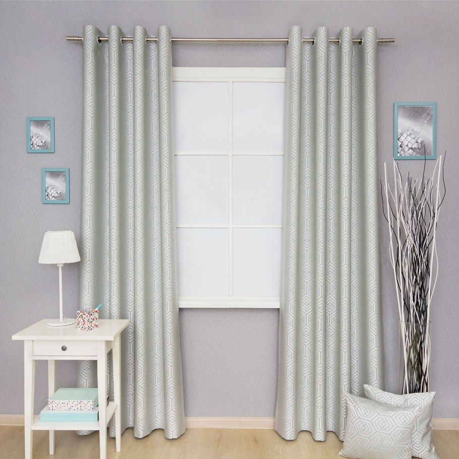 Шторы пастельных тонов