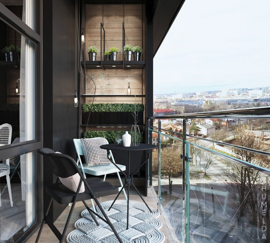 Проект пентхауса с террасой