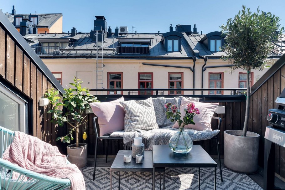 Квартира с большой террасой