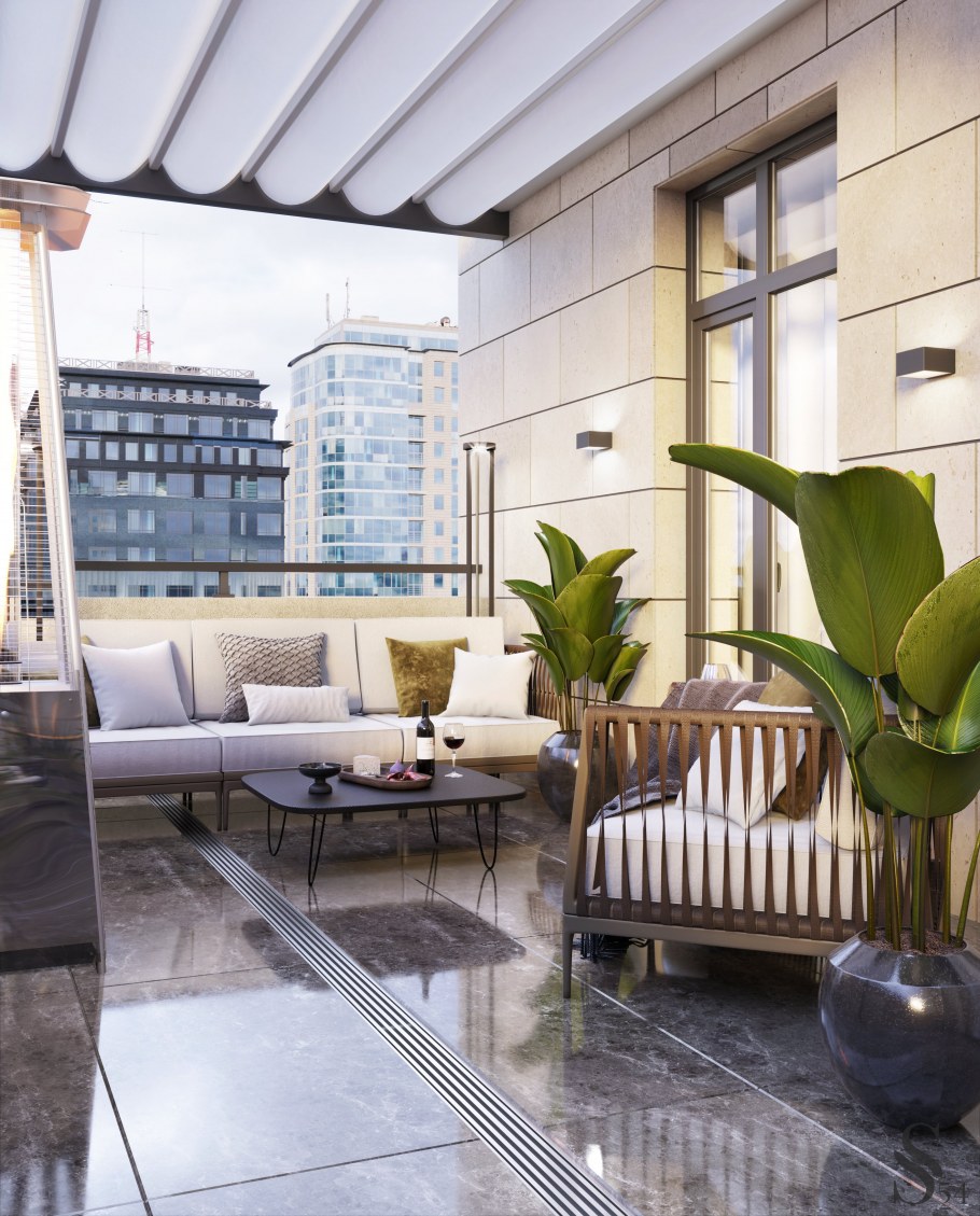 Стильный балкон