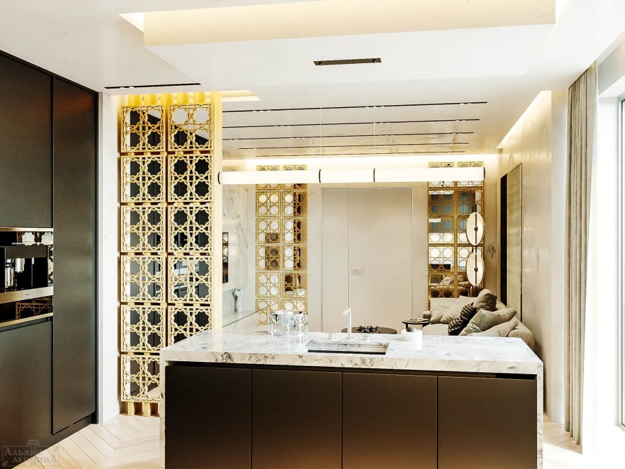 Декоративные зеркальные панели