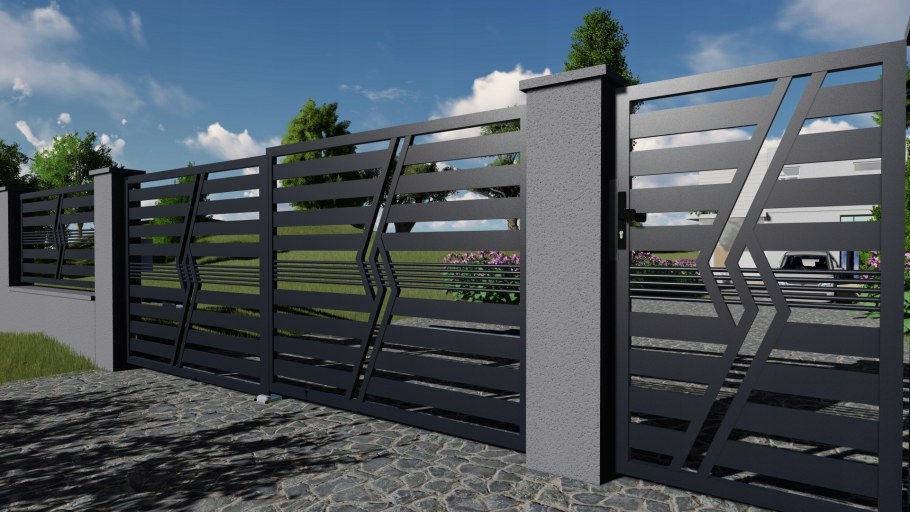 Стильные ворота