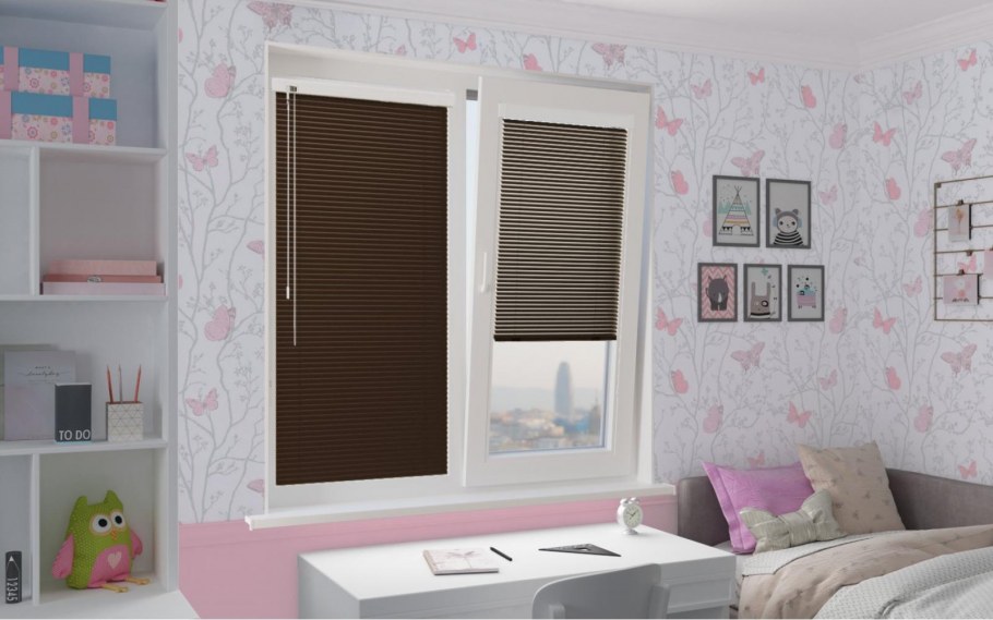 Горизонтальные жалюзи на створку