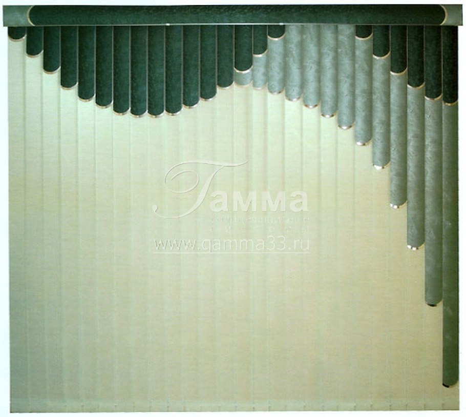 Жалюзи вертикальные Мультифактура