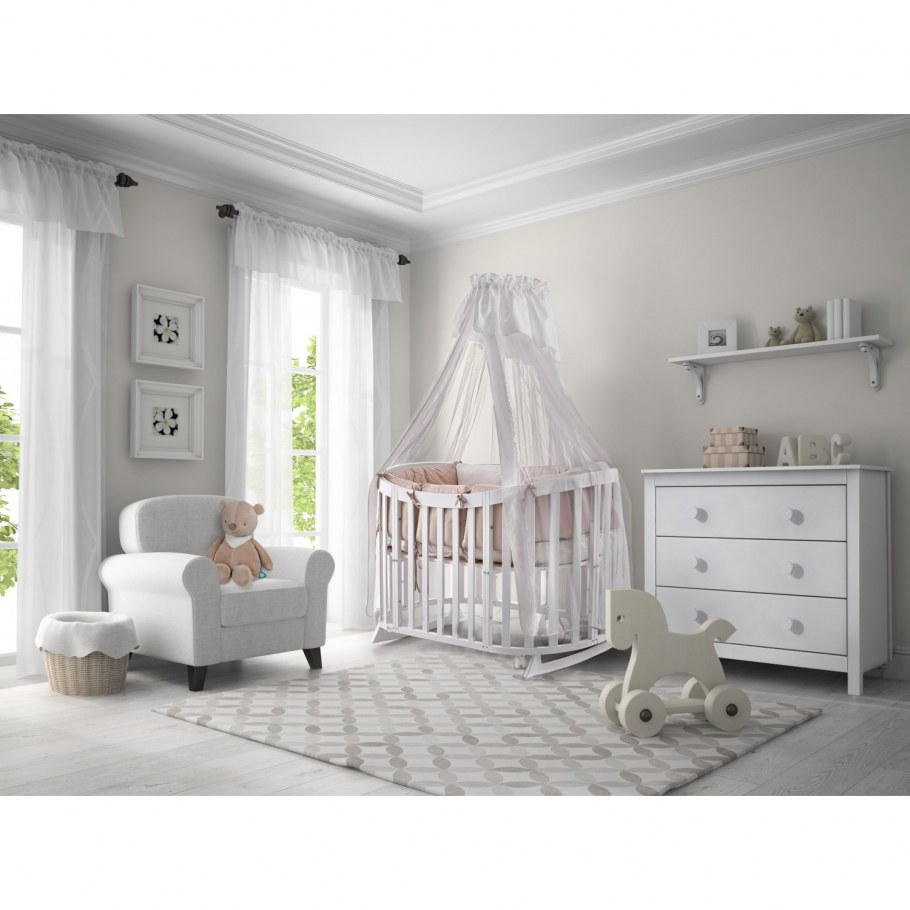 Кровать Fiorellino cloud (Фиореллино клоуд) овальная 120*60 h74 oreh 152404