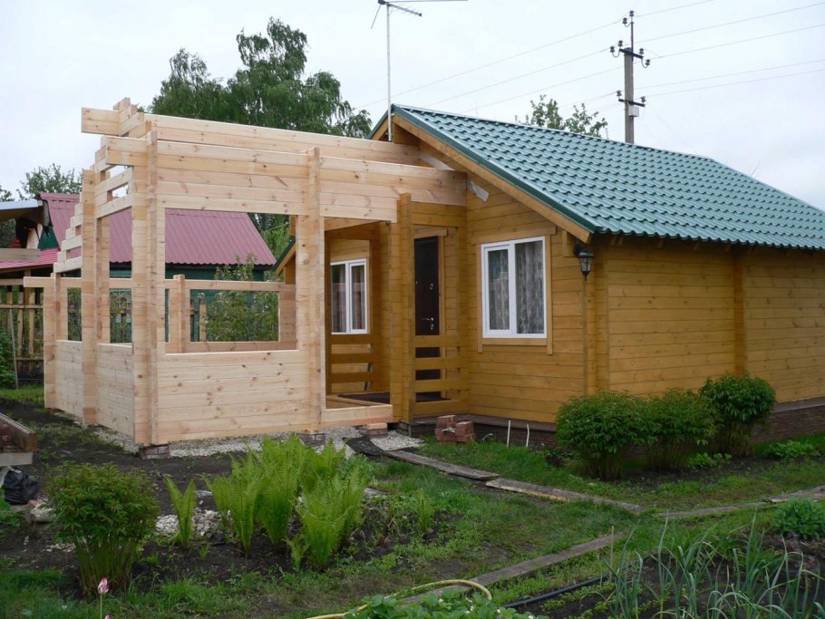 Навес пристройка