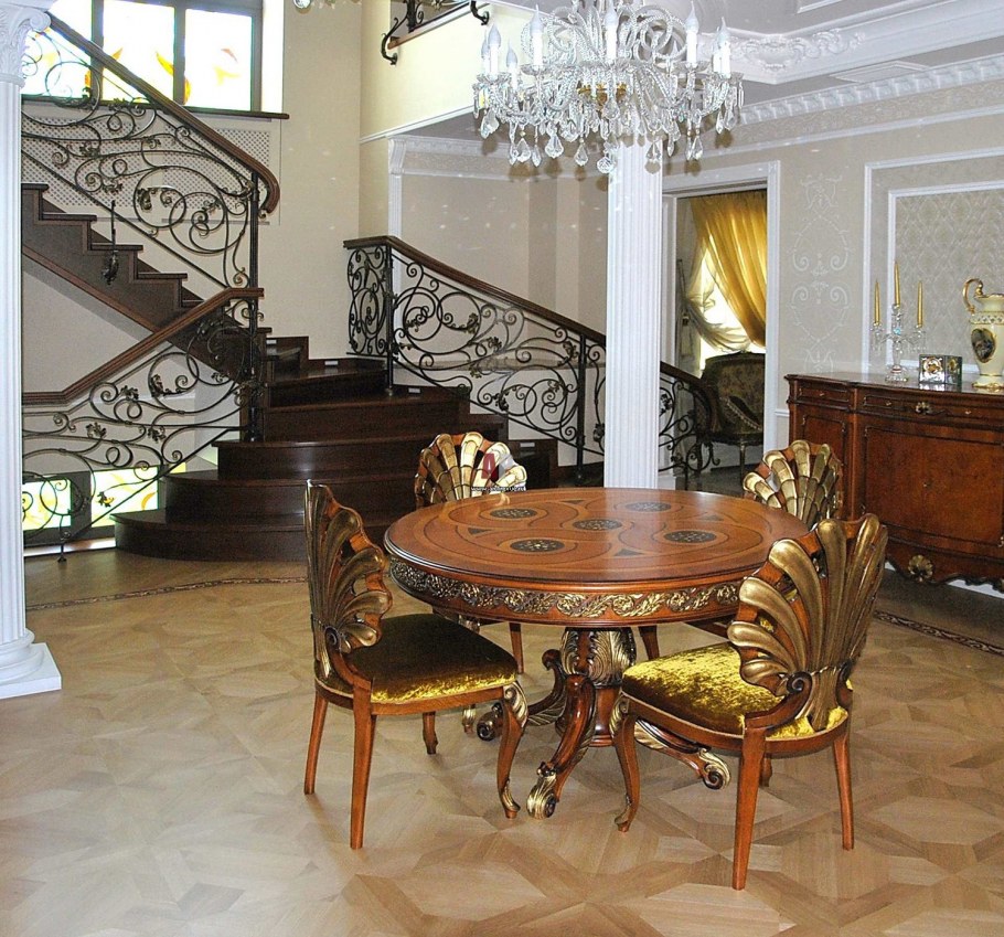 Ковка в классическом интерьере