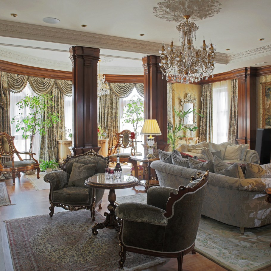 Гостиная в особняке