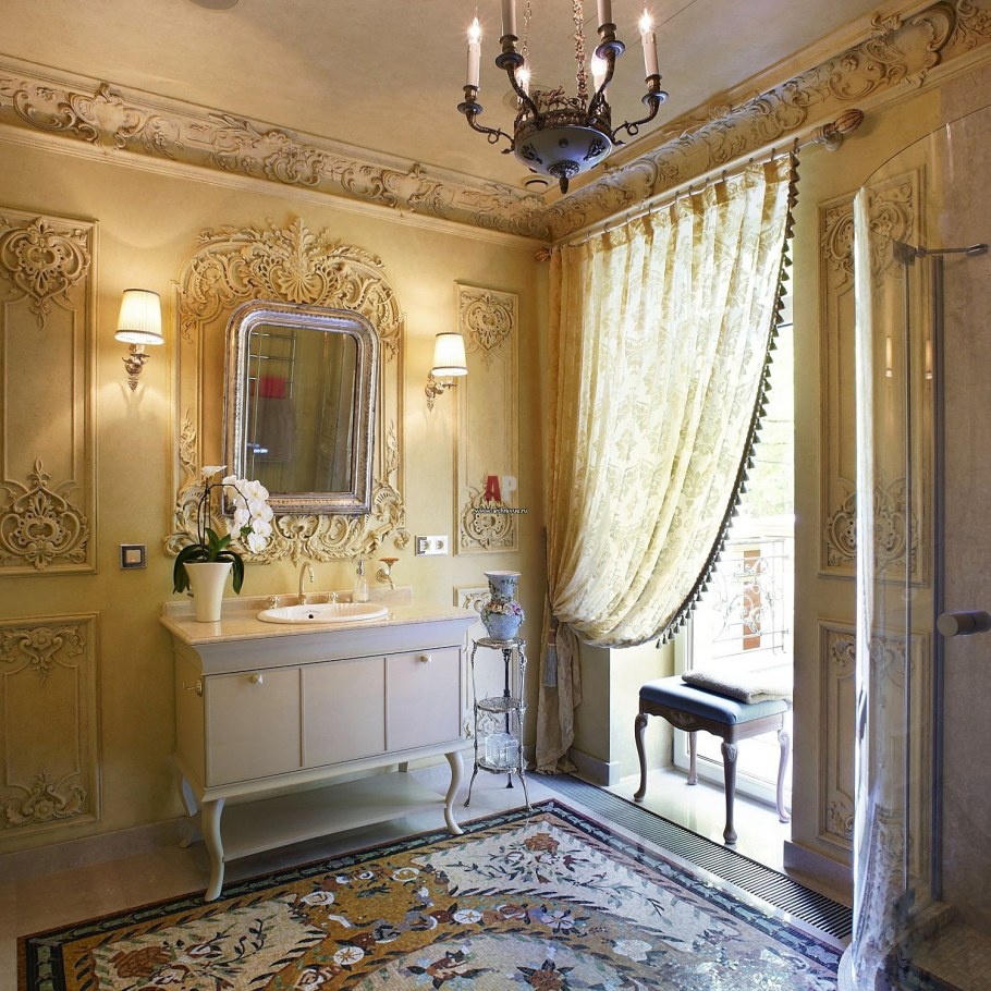 Дворцовый стиль в интерьере