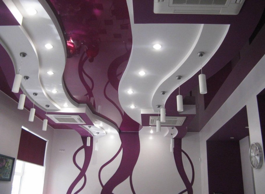 Фигура потолок для спальни