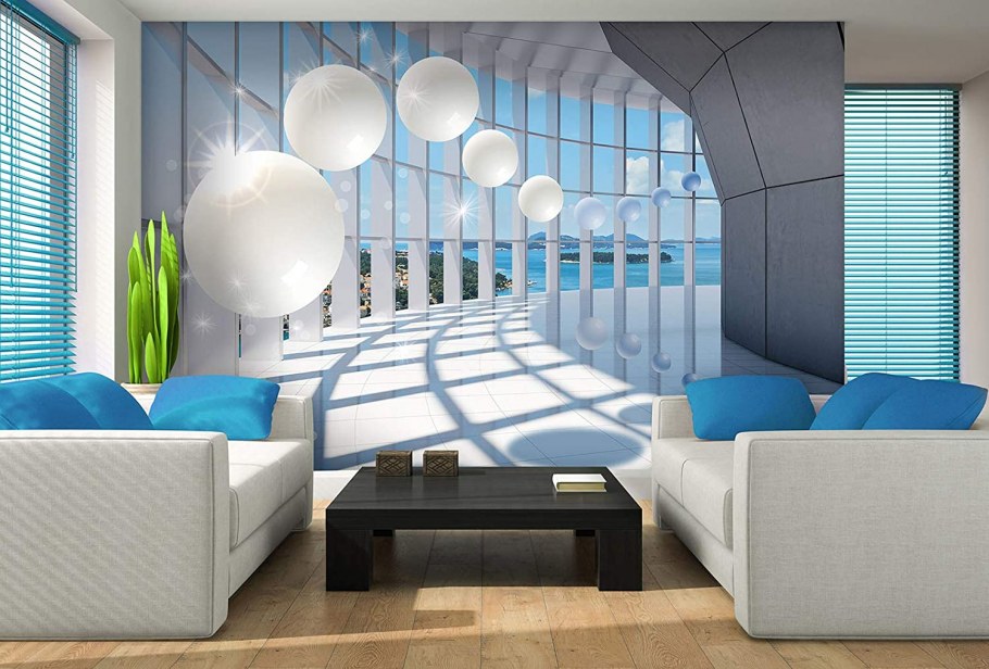 Обои расширяющие пространство комнаты