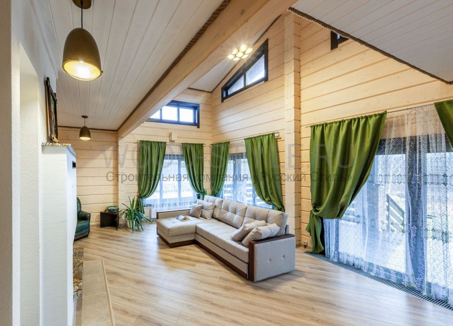 Шале Прованс клееный брус