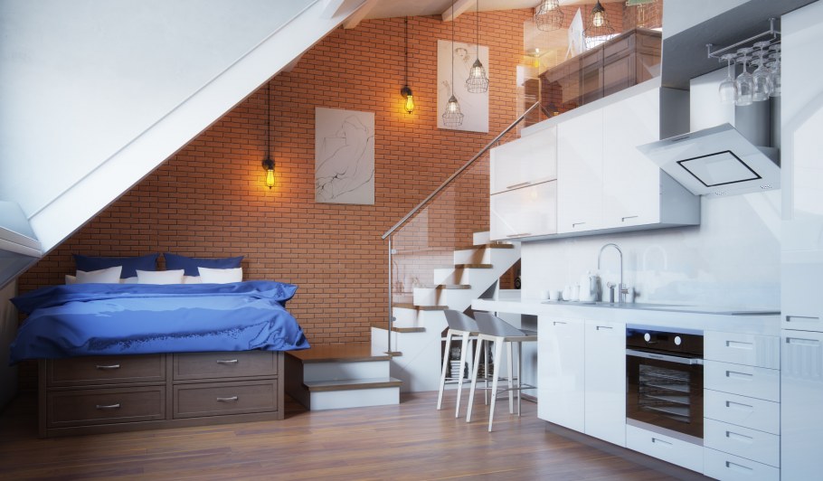 Антресоль лофт