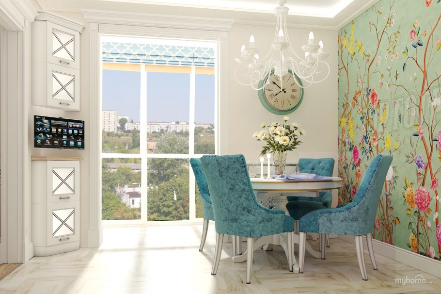 Средиземноморский Кантри стиль в интерьере