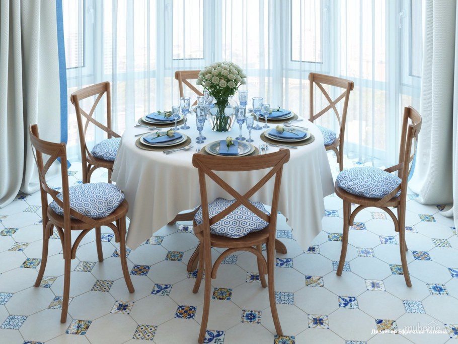 Кухня в средиземноморском стиле