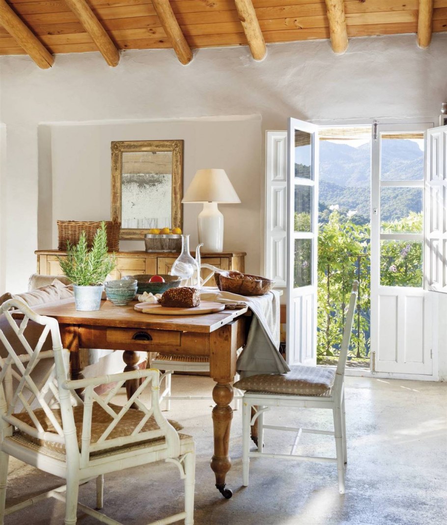 Интерьер летнего домика