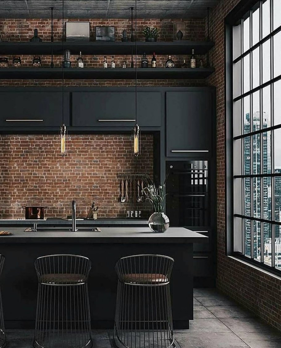 Кухня в Индустриальном стиле