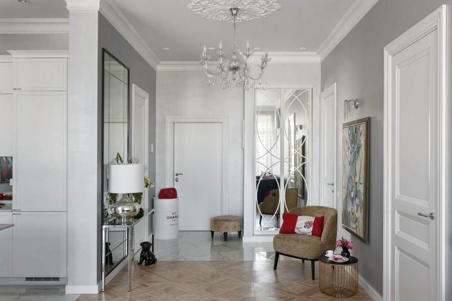 Прихожка коридор Неоклассика 2020