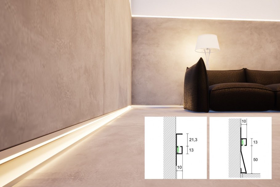 Плинтус Orac Decor sx167 Dune