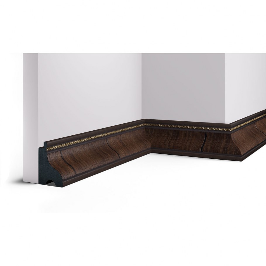 P-2-60 алюминиевый плинтус скрытого монтажа