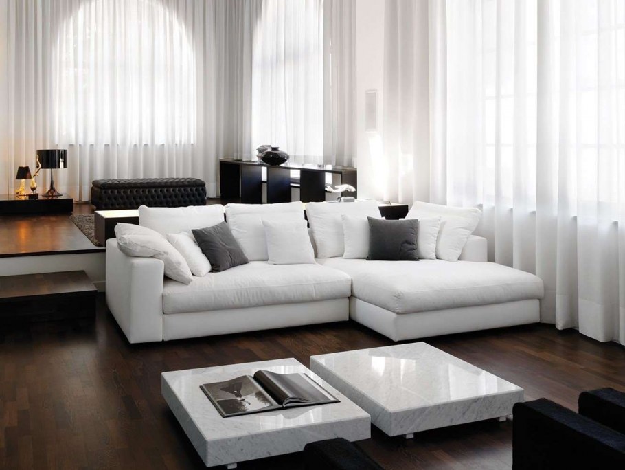 Диваны для гостиной в современном стиле