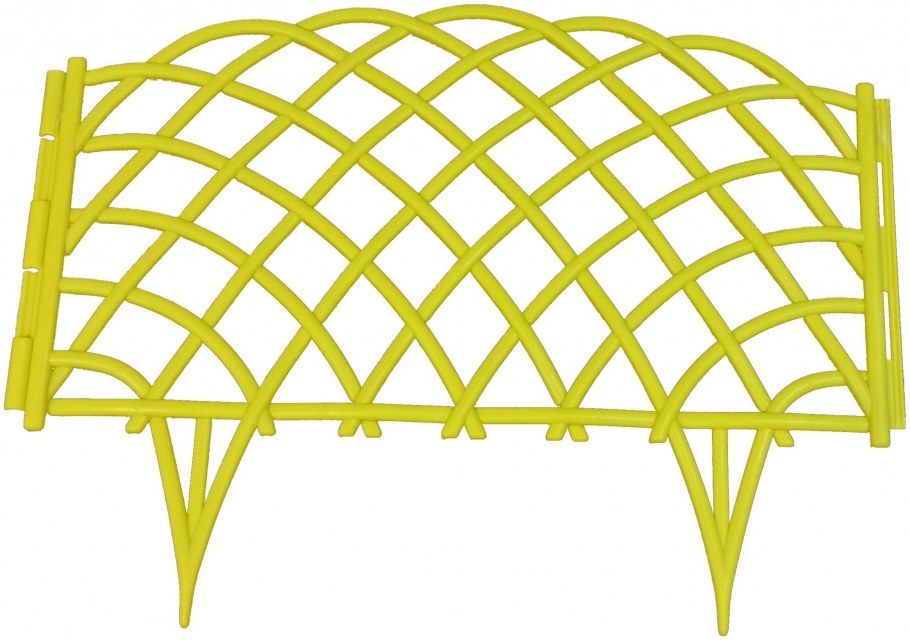 Самодельный заборчик для клумбы