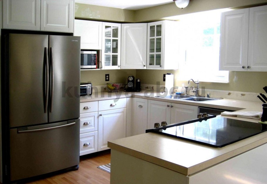 Кухня икеа Будбин серая