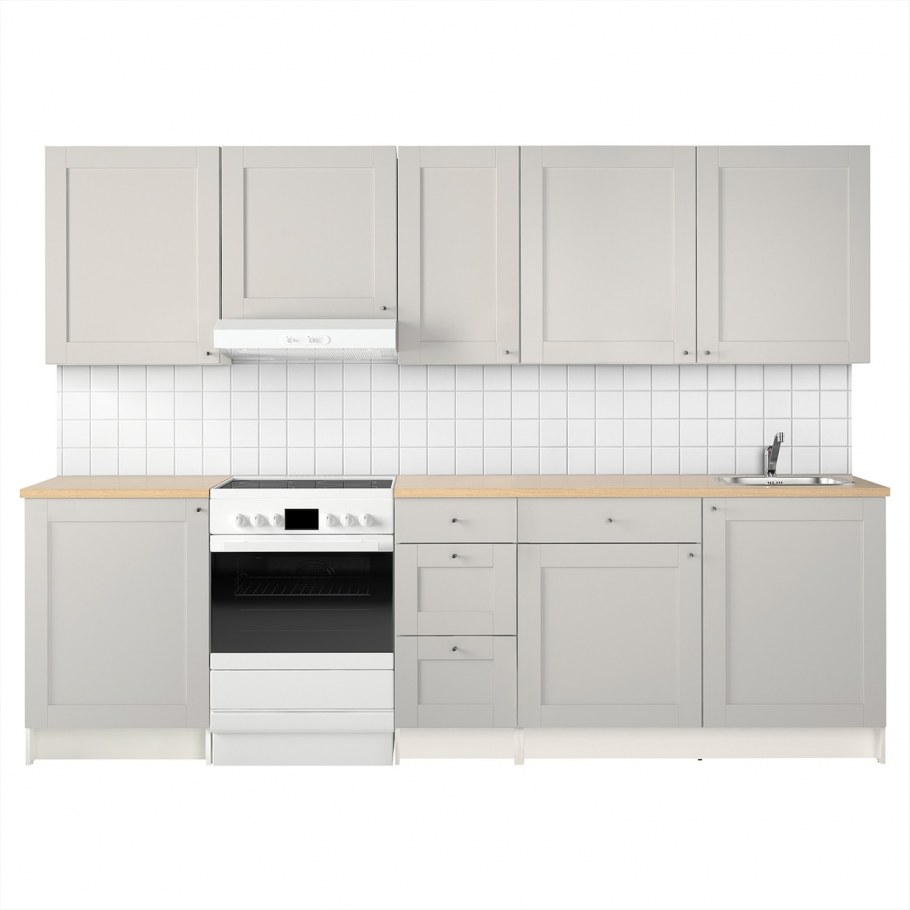 ТРИЯ кухня Одри серый шелк