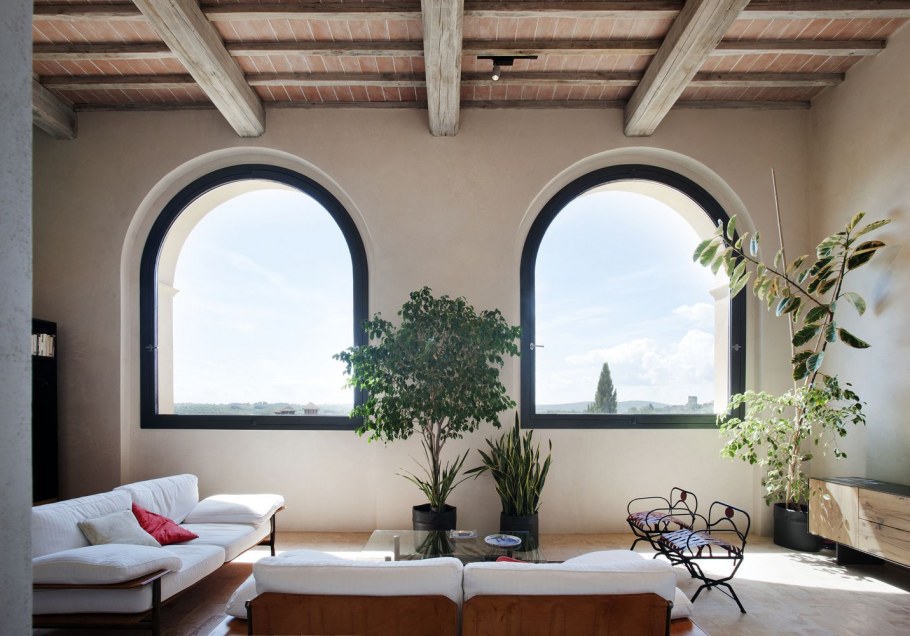Интерьер виллы в Тоскане