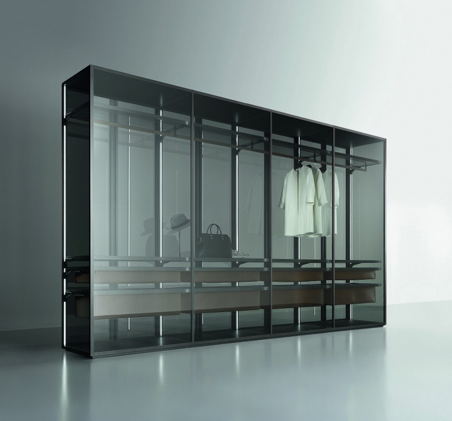 Шкаф купе в стиле хайтек