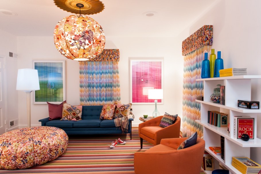 Модный дизайнерский интерьер