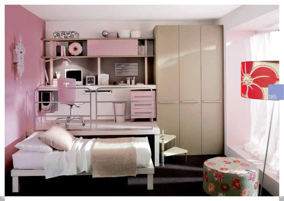 Интерьер спальни для девочки подростка