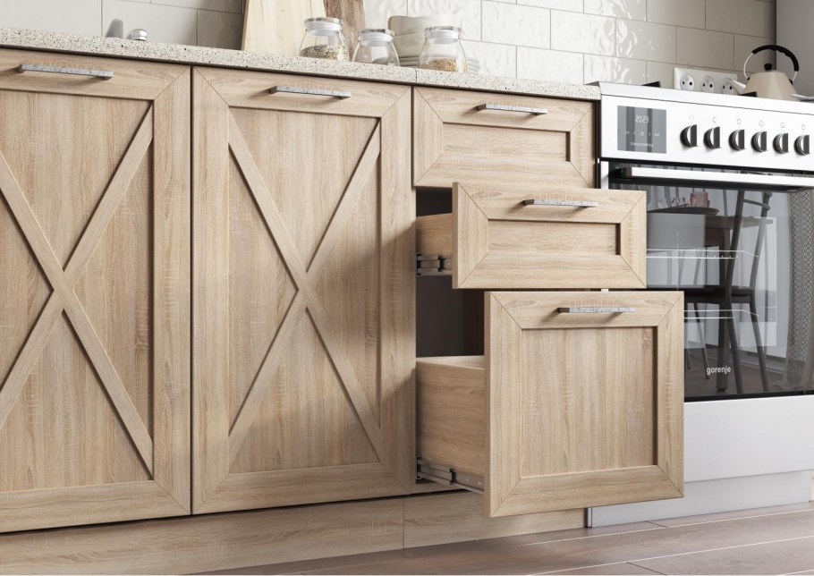 Кухонный гарнитур Легенда 33 1.6 дуб сонома