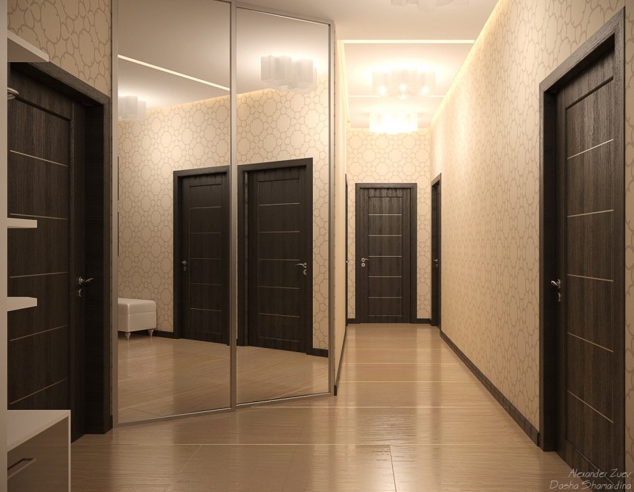 Визуализация прихожей