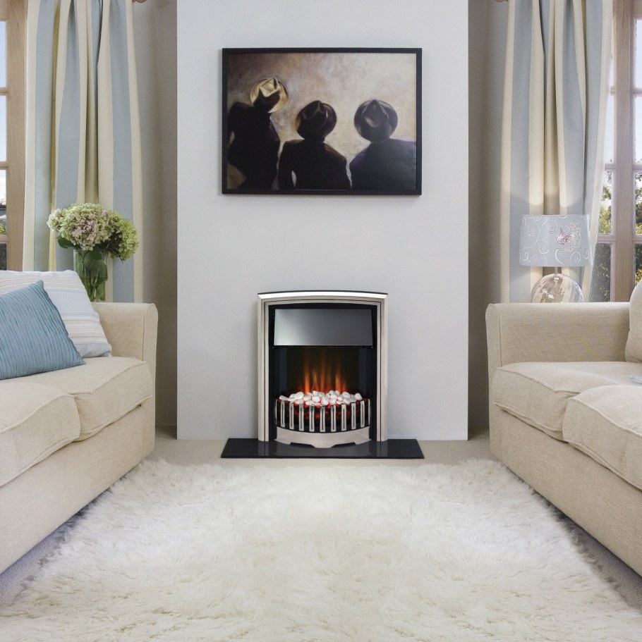 Гостинная с камином pitrre Lux Albani