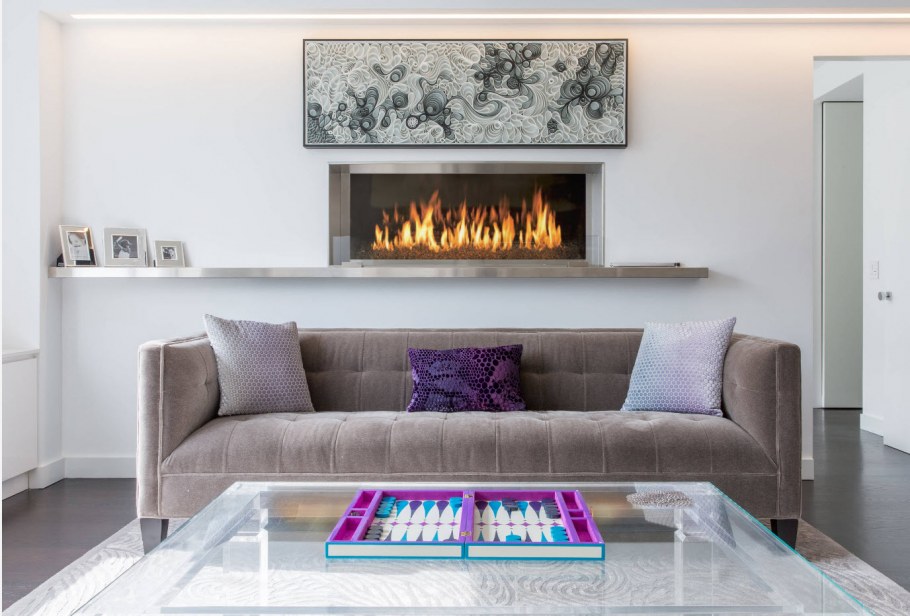 Камин Минимализм в интерьере