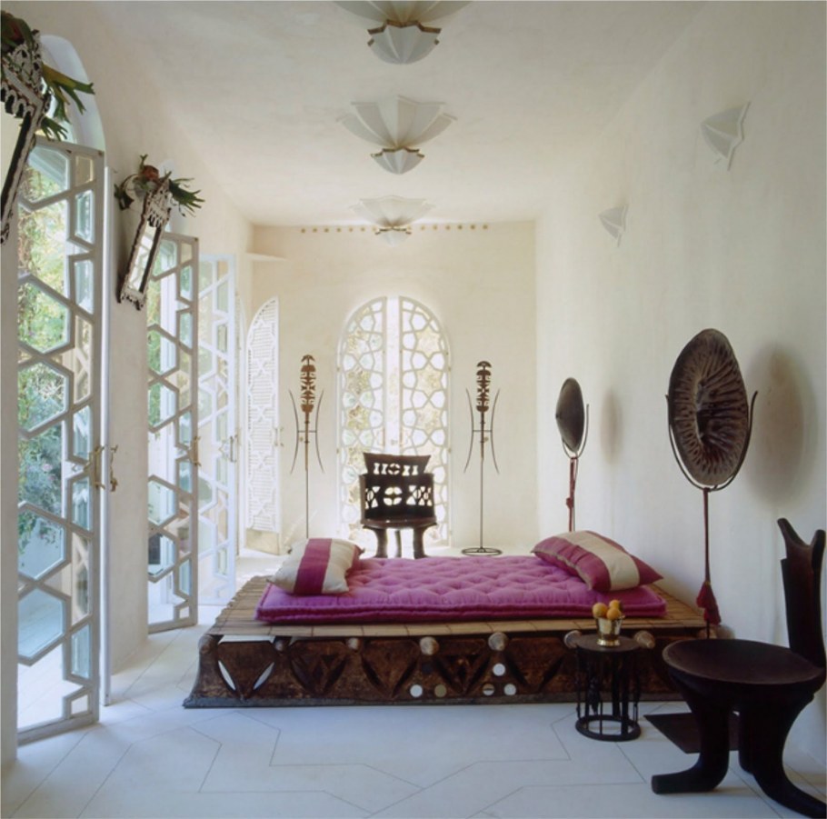 Спальня в Восточном стиле с балдахином