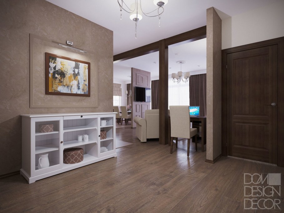 Цвет какао в интерьере