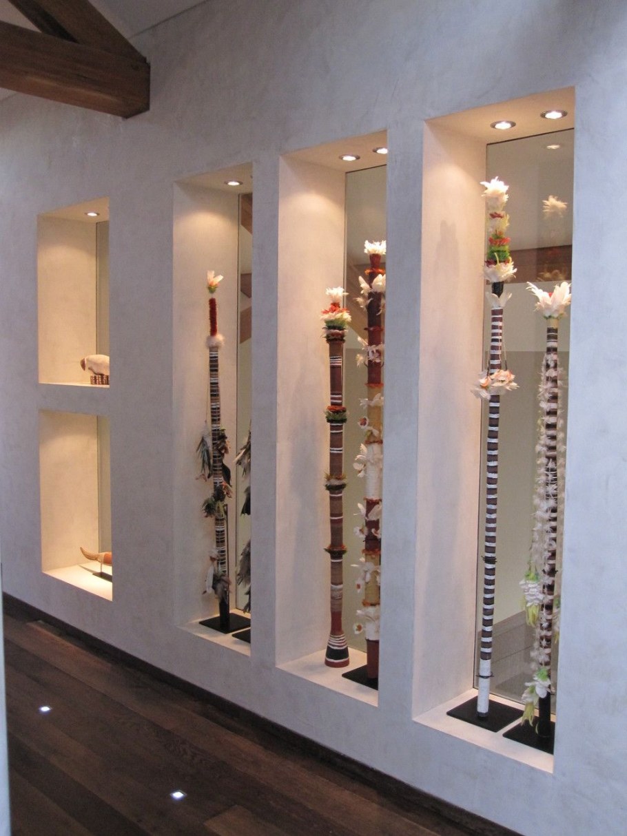 Ниша в стене дизайнерские решения