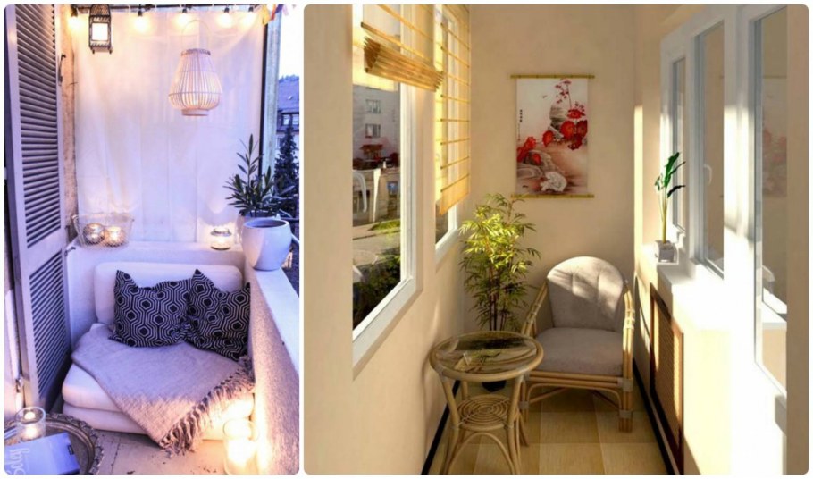 Переделка большой лоджии в комнату