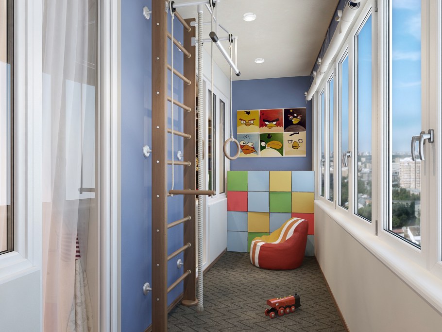 Детская на лоджии