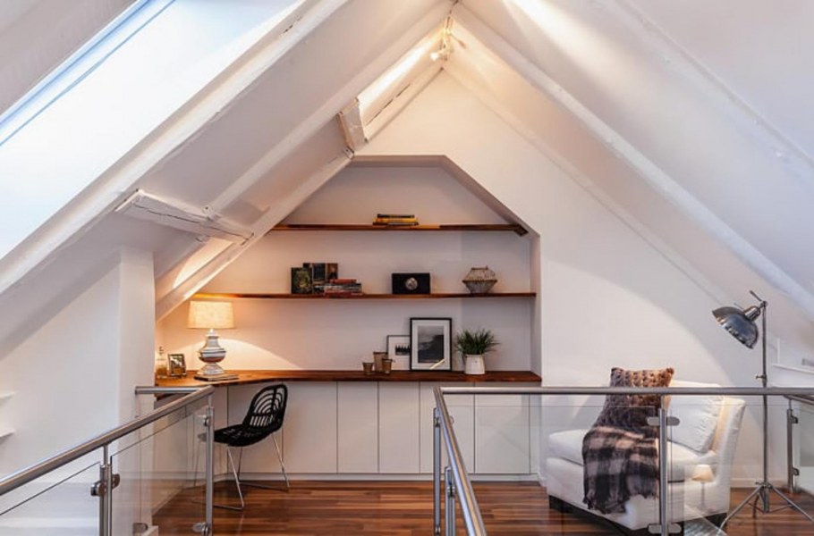 Двухэтажная мансарда