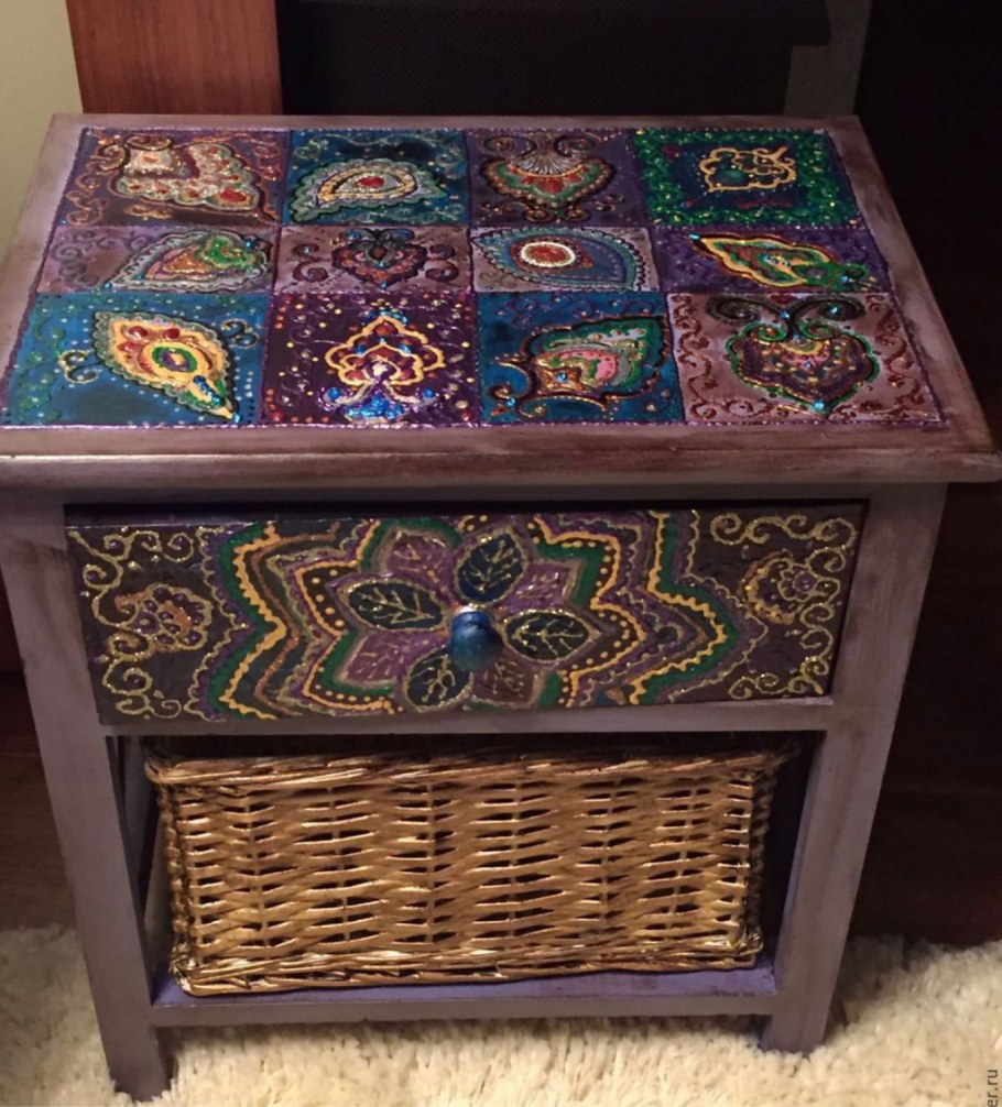 Тумбочка в Восточном стиле