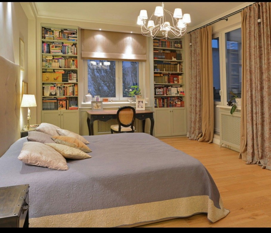 Освещение в квартире над окном