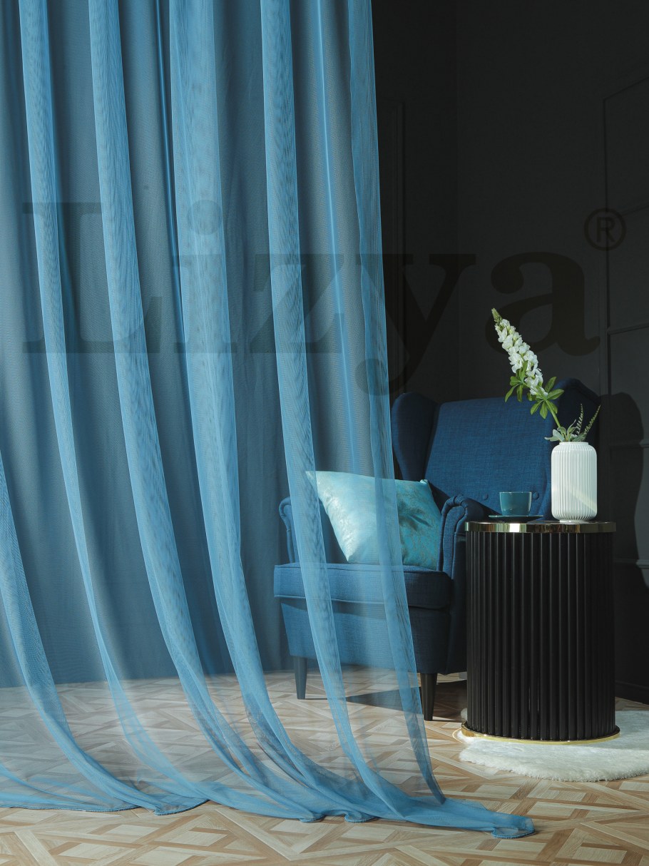 Тюль сетка в интерьере