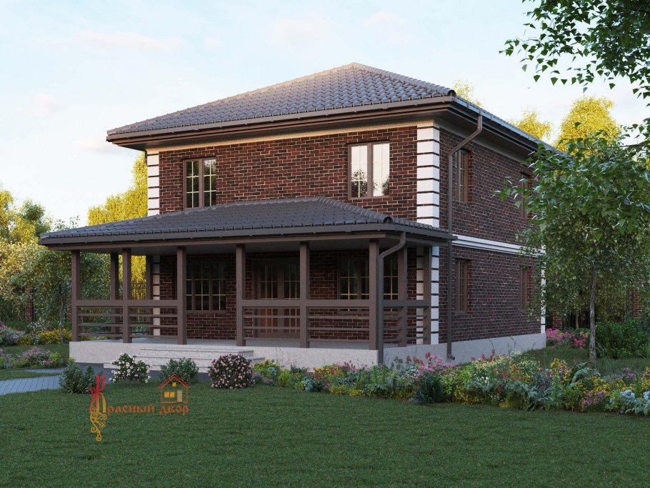 Кирпичная веранда