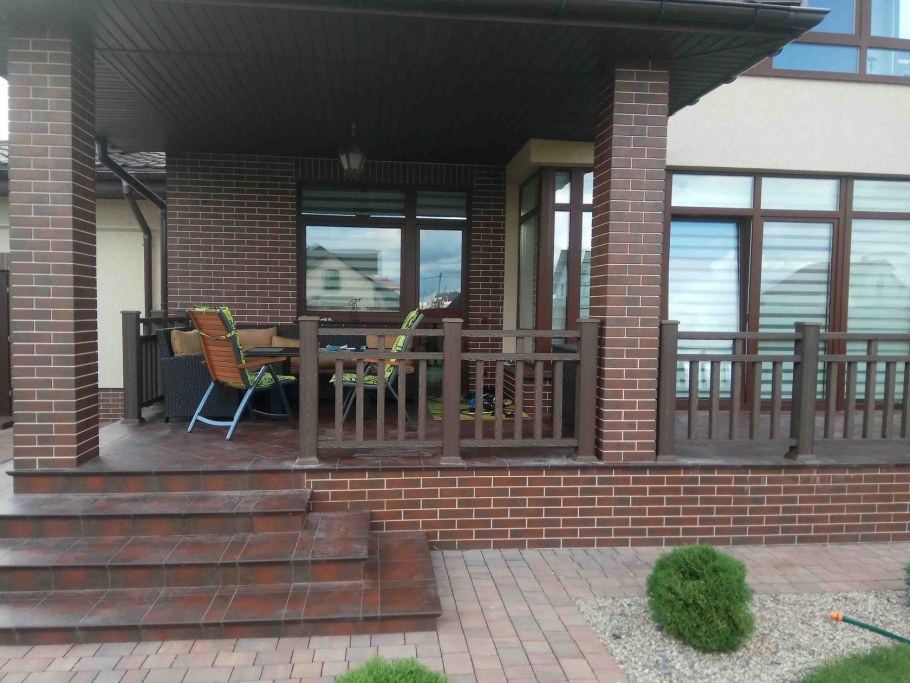 Пристройка веранды к дому