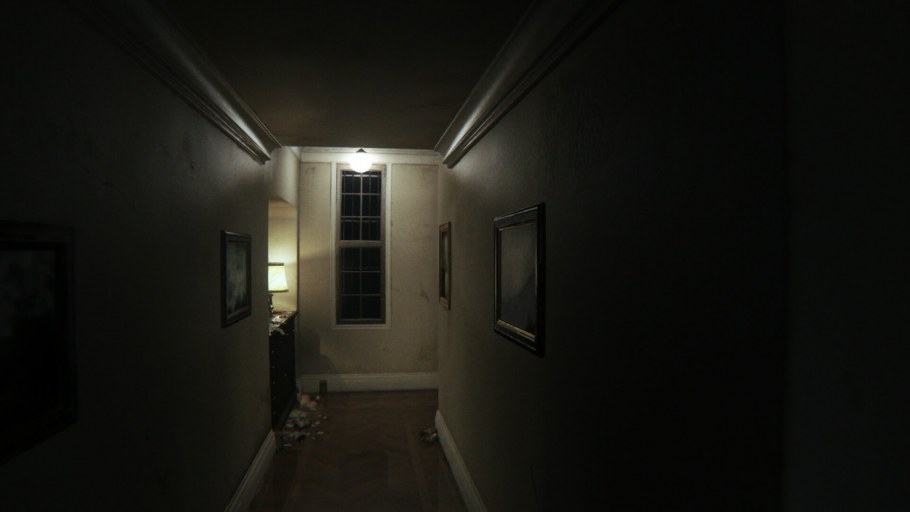 Темный коридор в доме