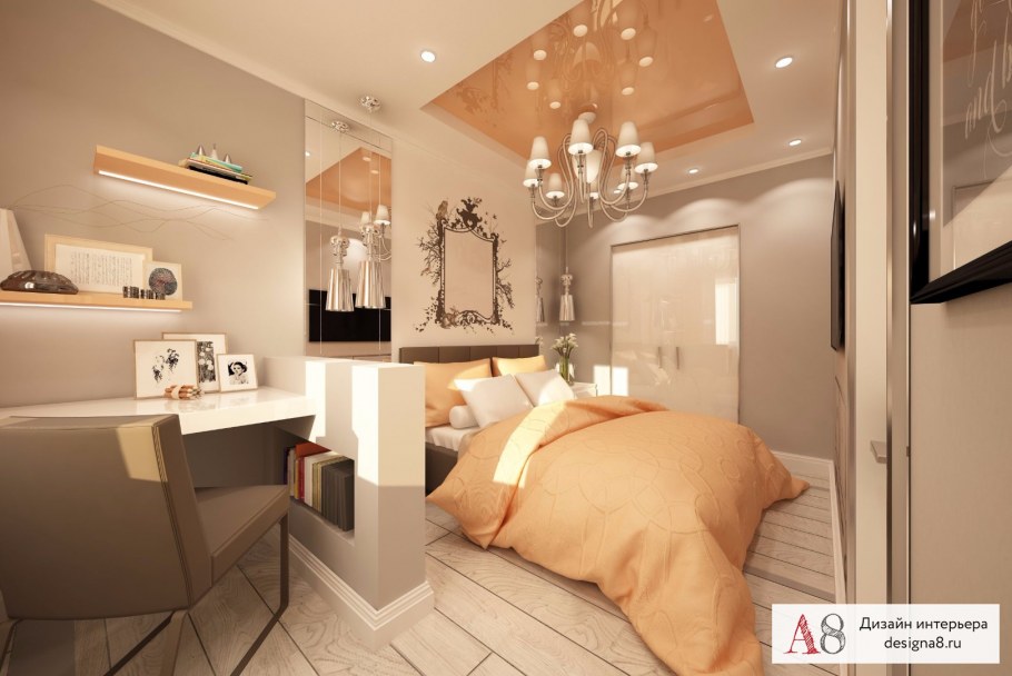 Интерьер маленькой квартиры